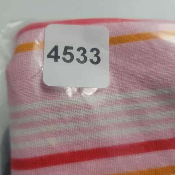 Lush Shorts Womens Small Pink Linen Blend High Rise Mom Candy Striped Zip Up - Picture 13 of 13